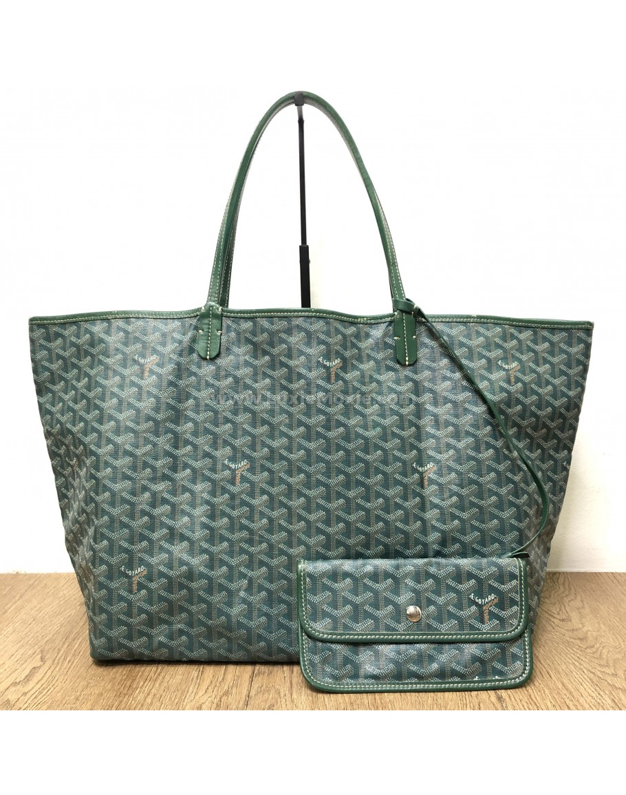 Brown St Louis Tote Used Goyard Bags ゴヤールサンルイGM ブラック